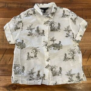 Beachy Button Down